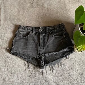 Garage black Jean shorts size 26